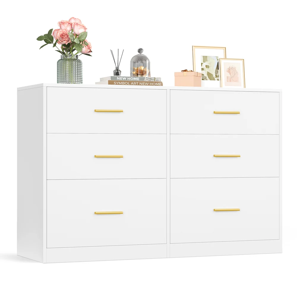 Custos Collection - Dresser with LED Lights and Power Strip - Image 5