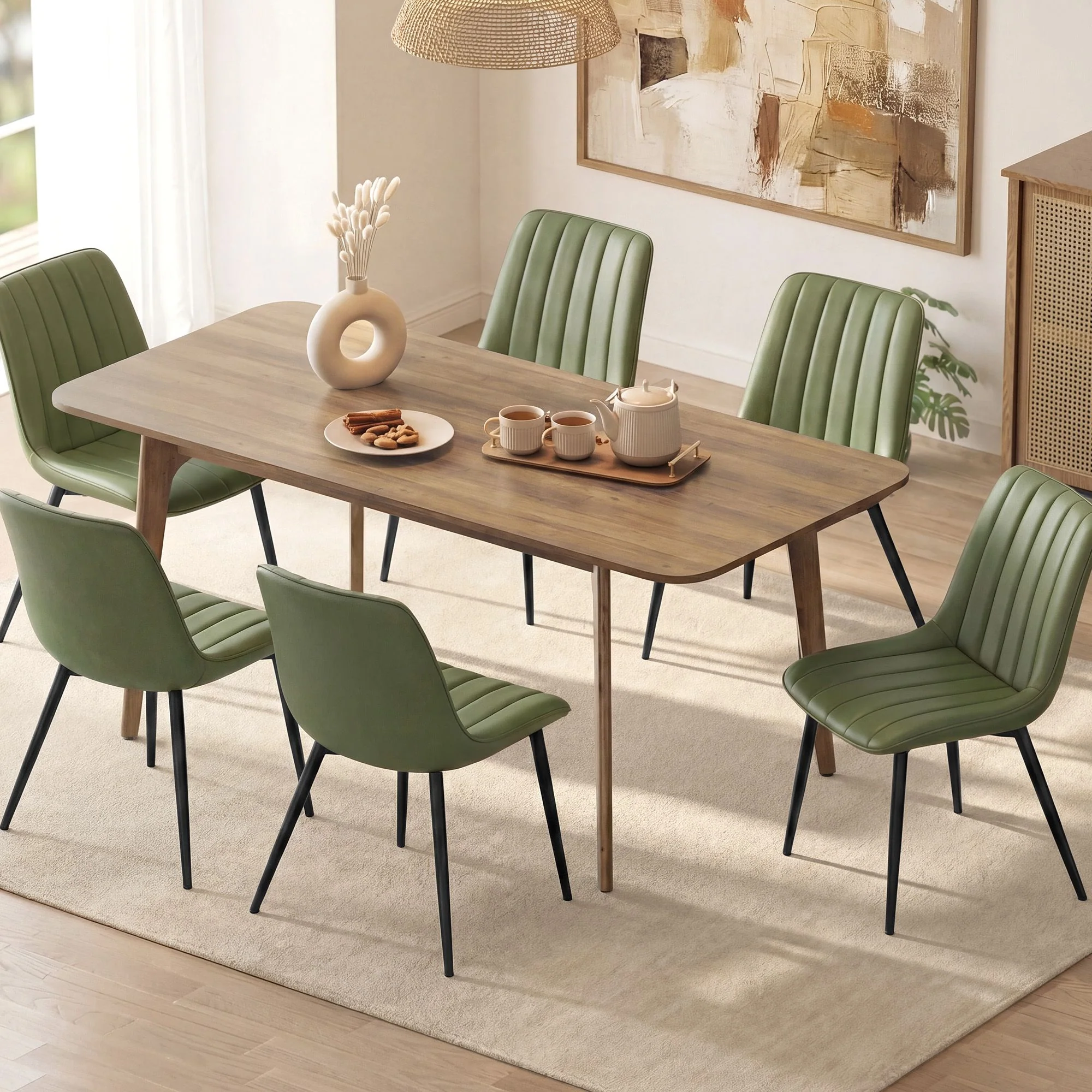 Dining Chairs, Upholstered Kitchen Chairs - Image 11