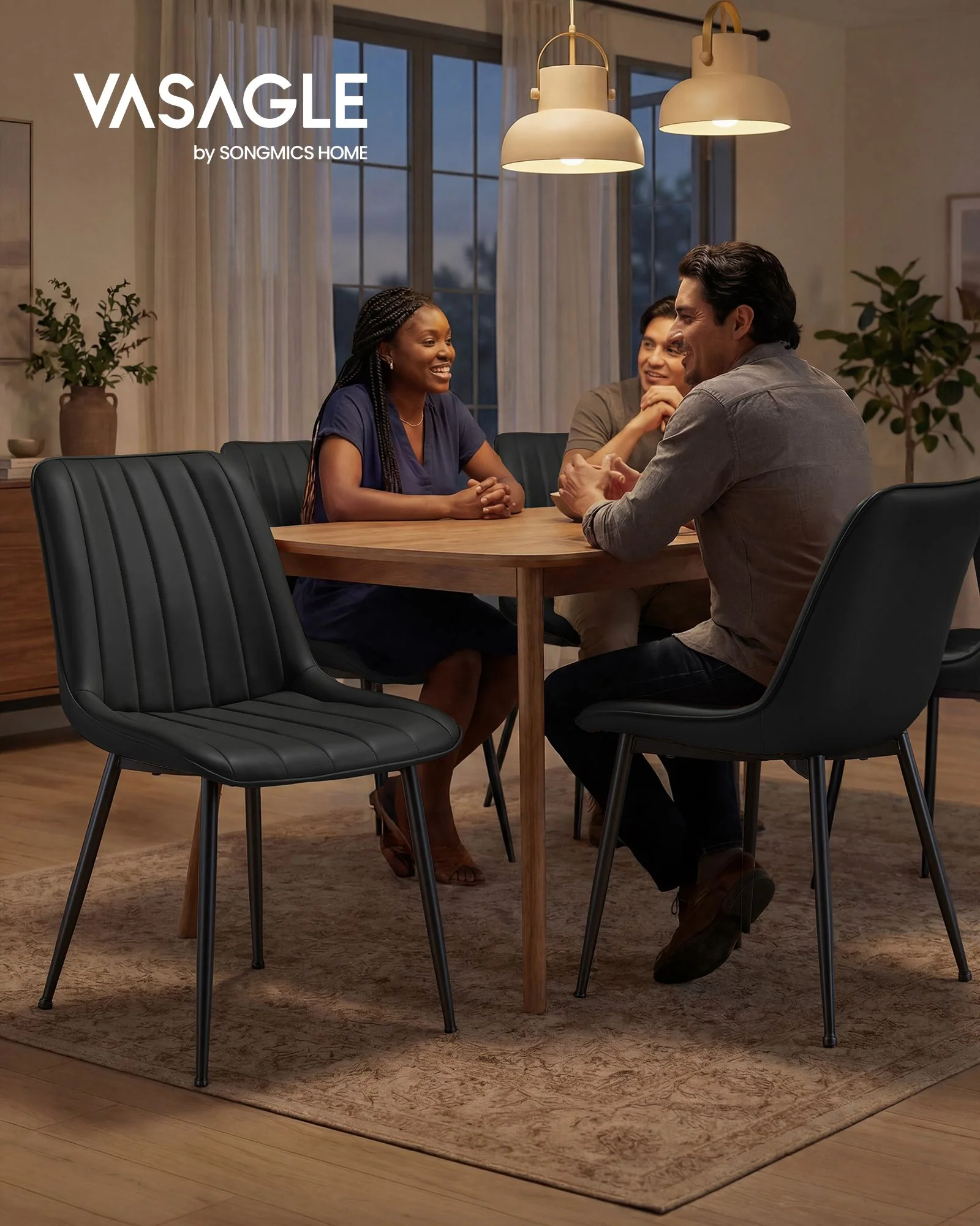 Dining Chairs, Upholstered Kitchen Chairs - Image 8