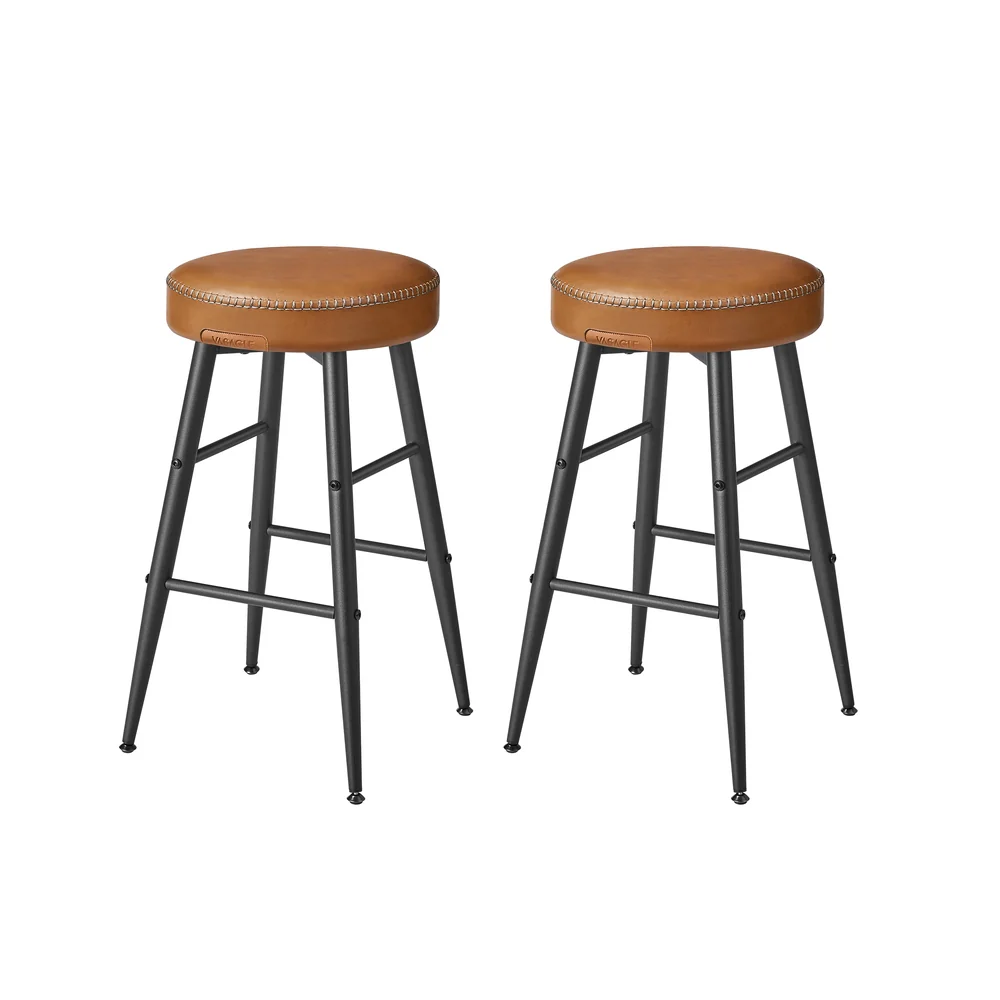EKHO Collection - Set of 2 Bar Stools 30" Tall