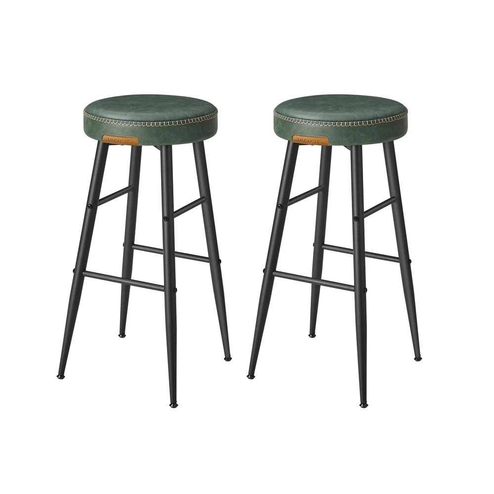 EKHO Collection - Set of 2 Bar Stools 30" Tall - Image 4