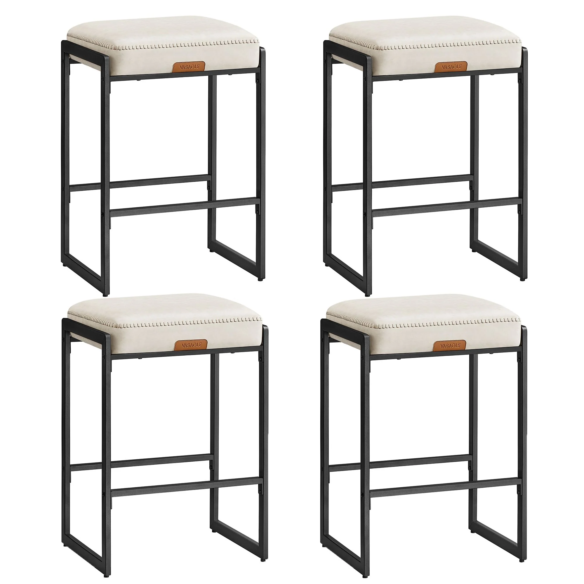 EKHO Collection Bar Stools Set of 4 - Image 5