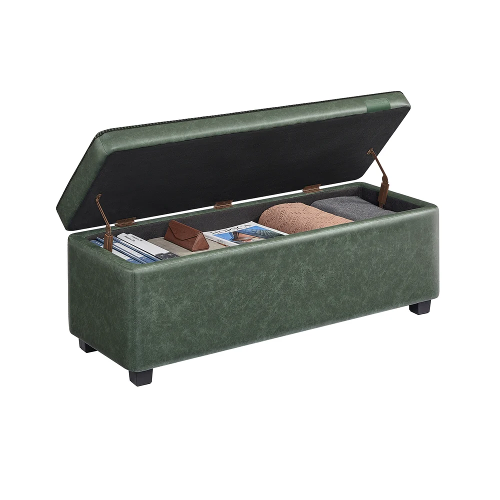 EKHO Collection - Storage Ottoman Bench 25 Gallons - Image 2