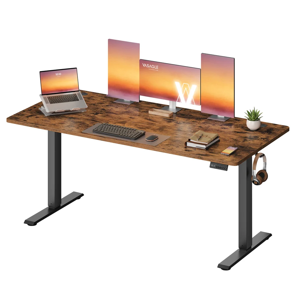 Electric standing desk with memory settings for home office - Image 3