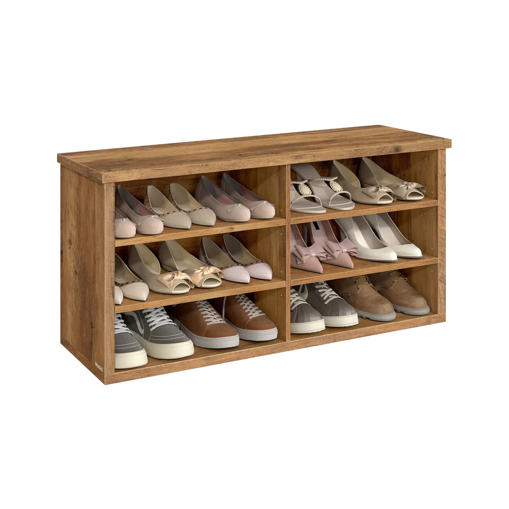 Liry Collection - Shoe Storage Bench with Optional Cushion - Image 4