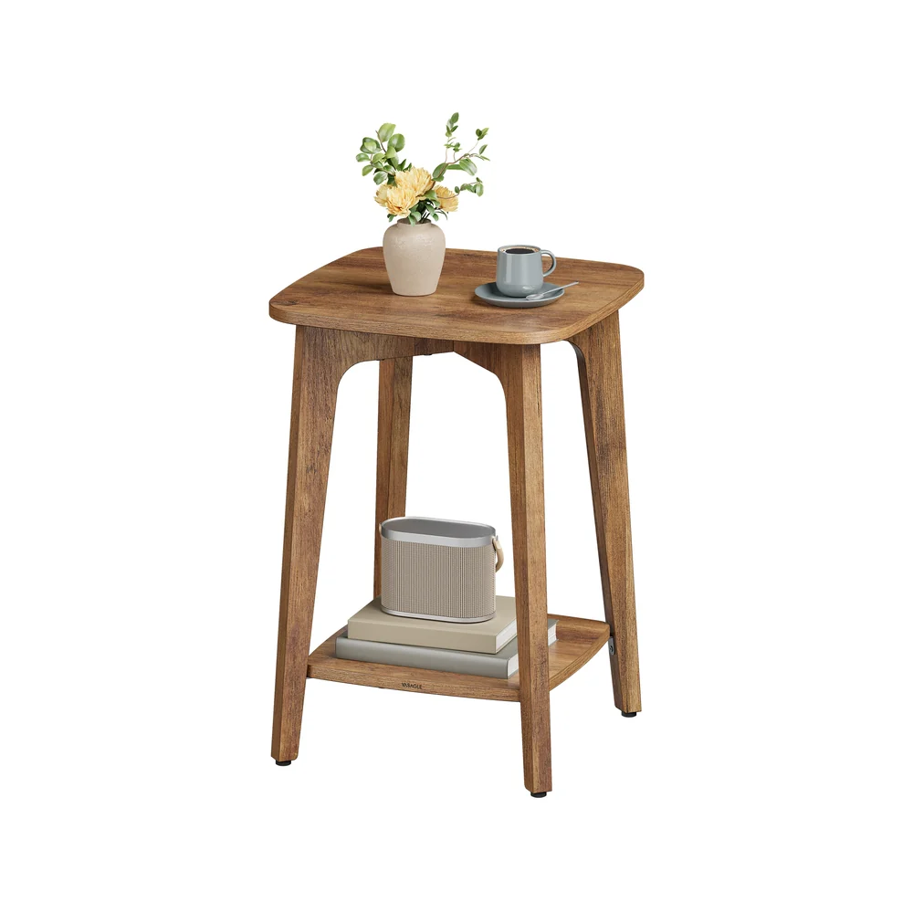 MAEZO Collection - 2-Tier Small Square End Table - Image 2