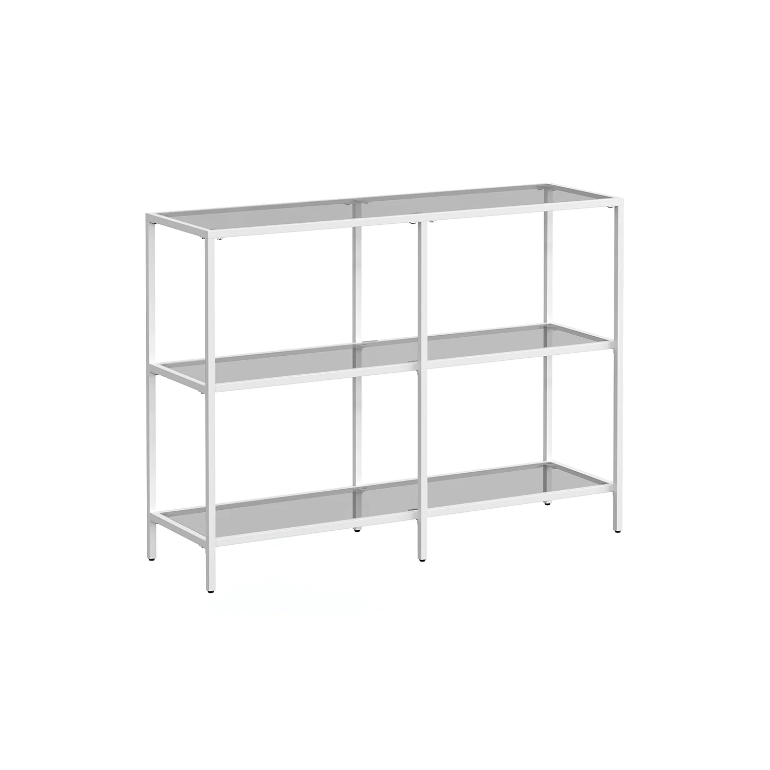 Modern Design Golden Glass Console Sofa Table - Image 3
