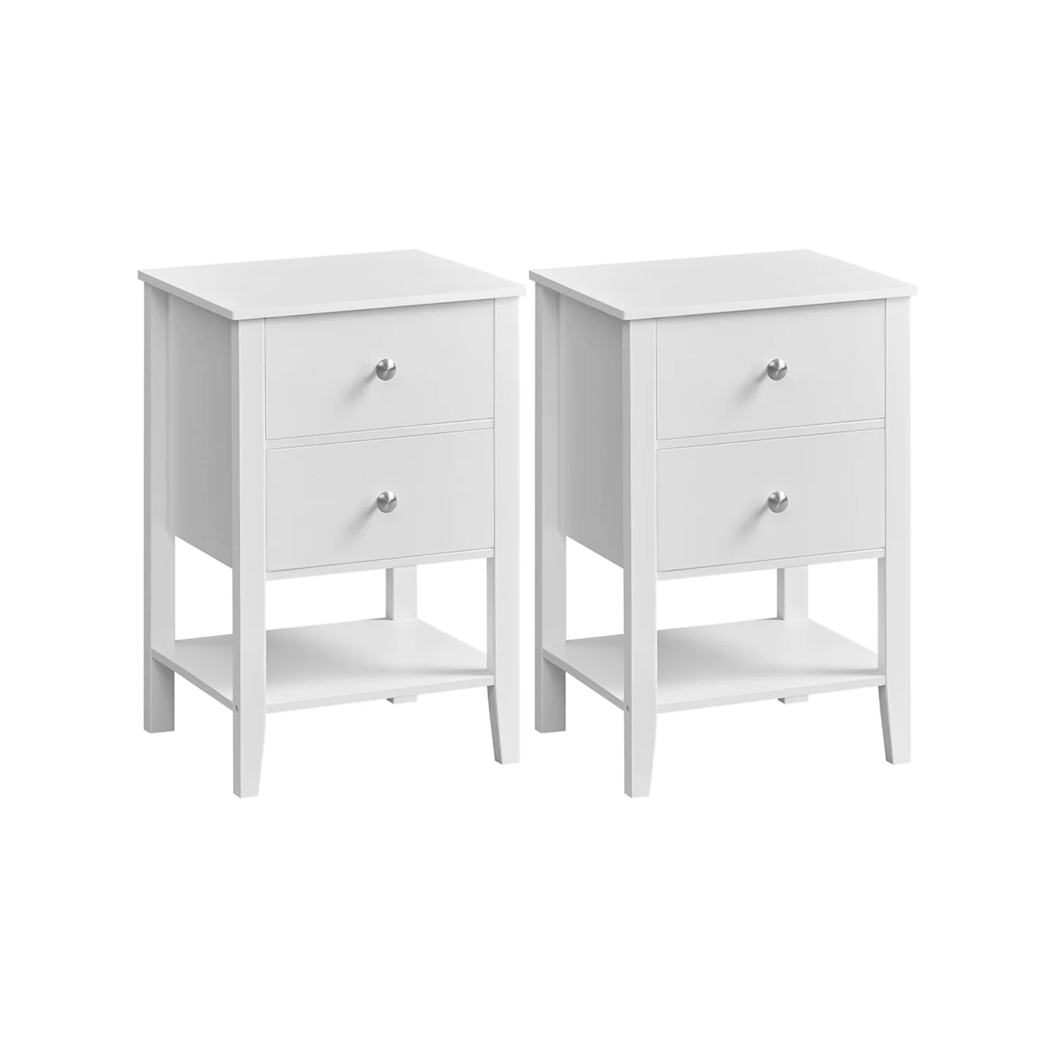 Set of 2 Bamboo Nightstands