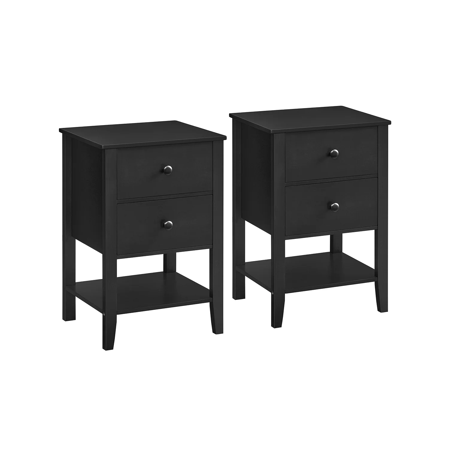 Set of 2 Bamboo Nightstands - Image 2