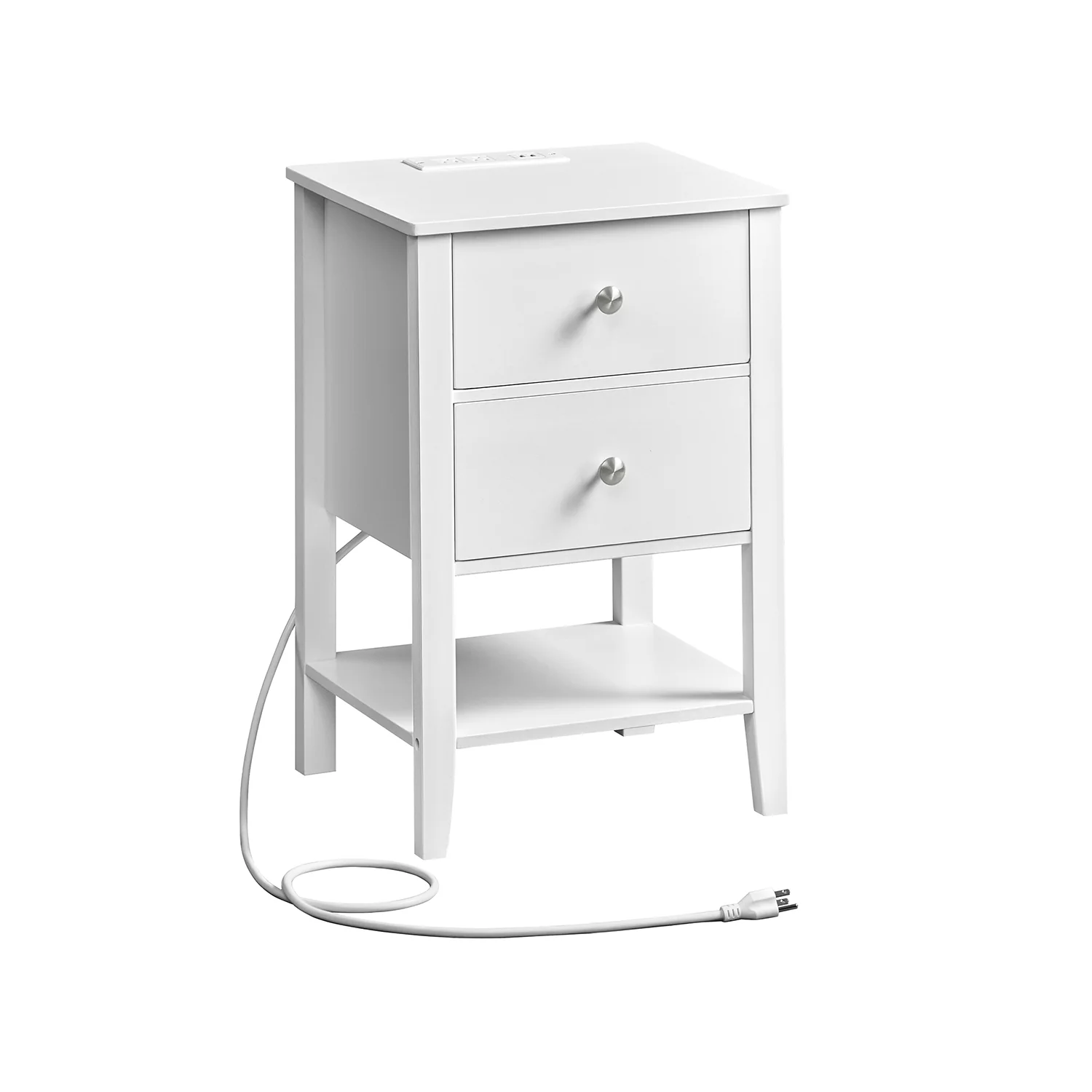 Set of 2 Bamboo Nightstands - Image 3