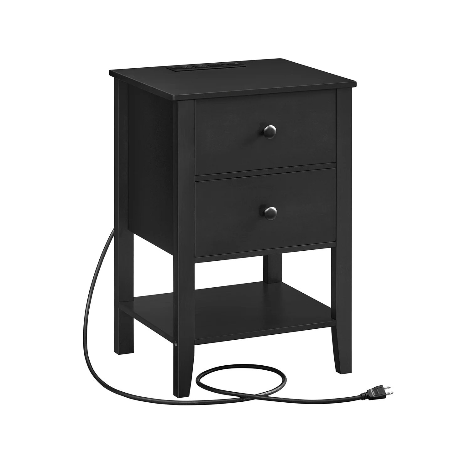 Set of 2 Bamboo Nightstands - Image 4