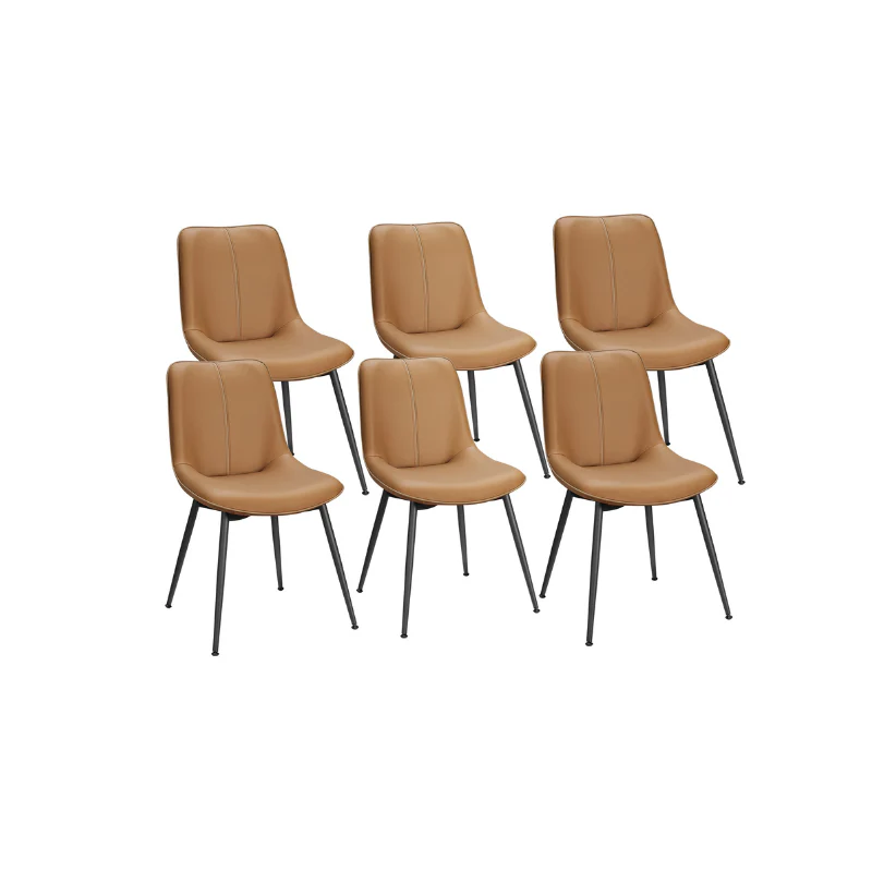 Leather Dining Chairs Set - Image 7