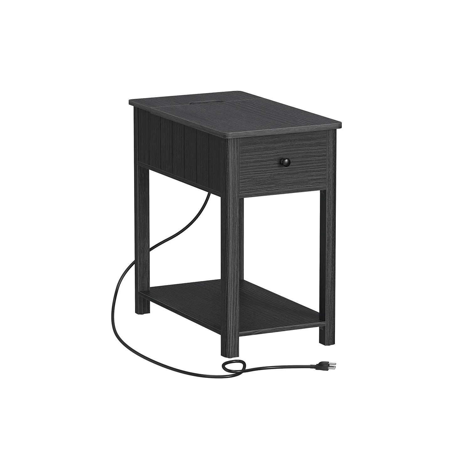 Side Table with Charging Station - Image 2