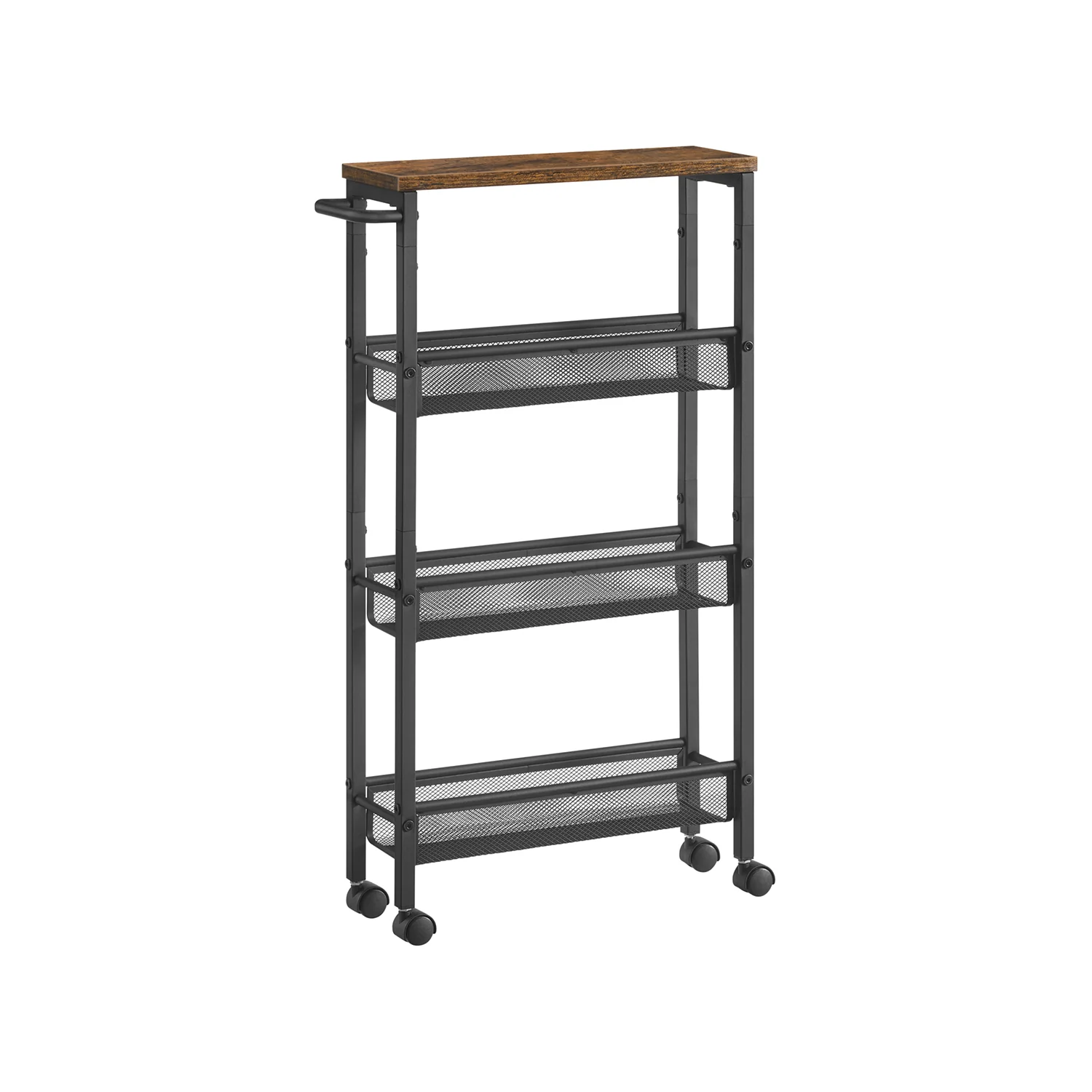 Slim Rolling Cart with Handle