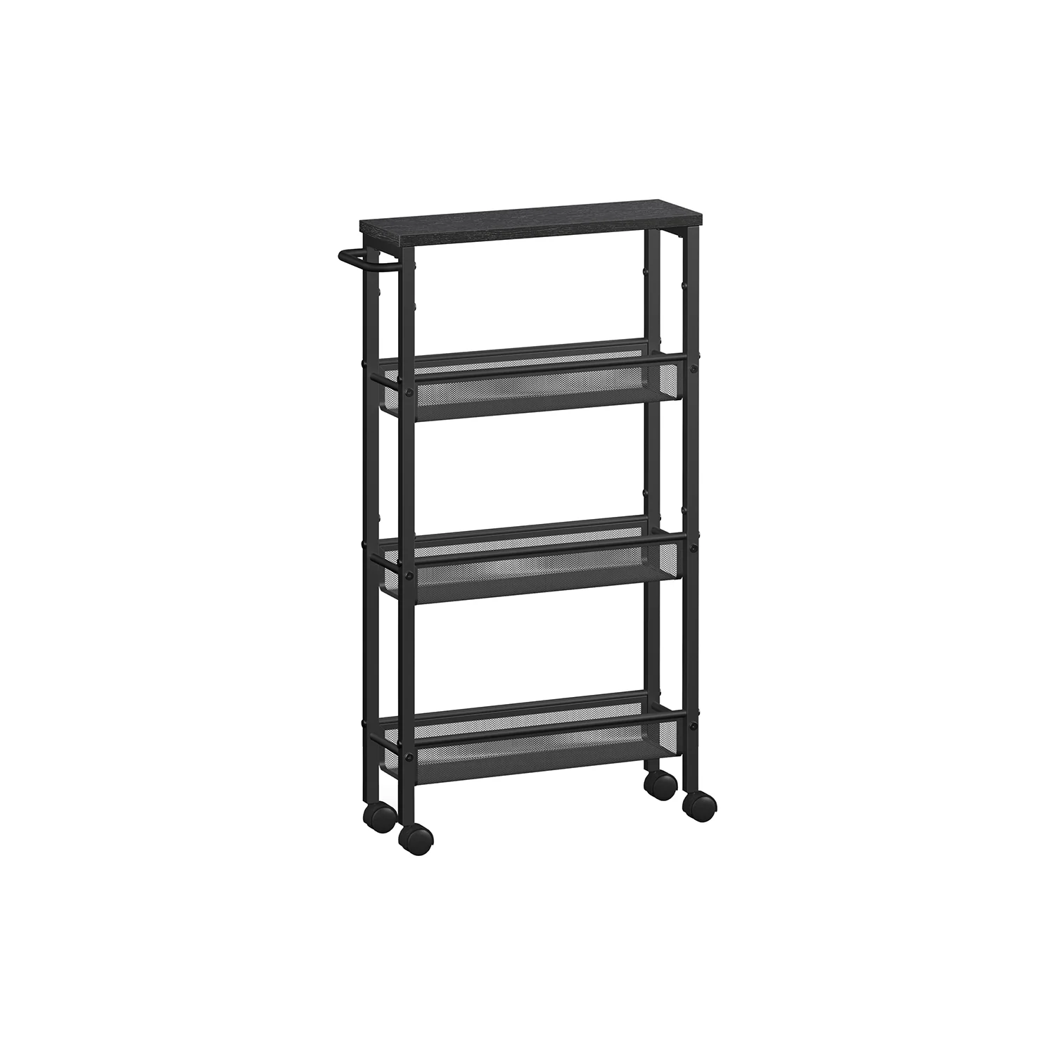 Slim Rolling Cart with Handle - Image 4