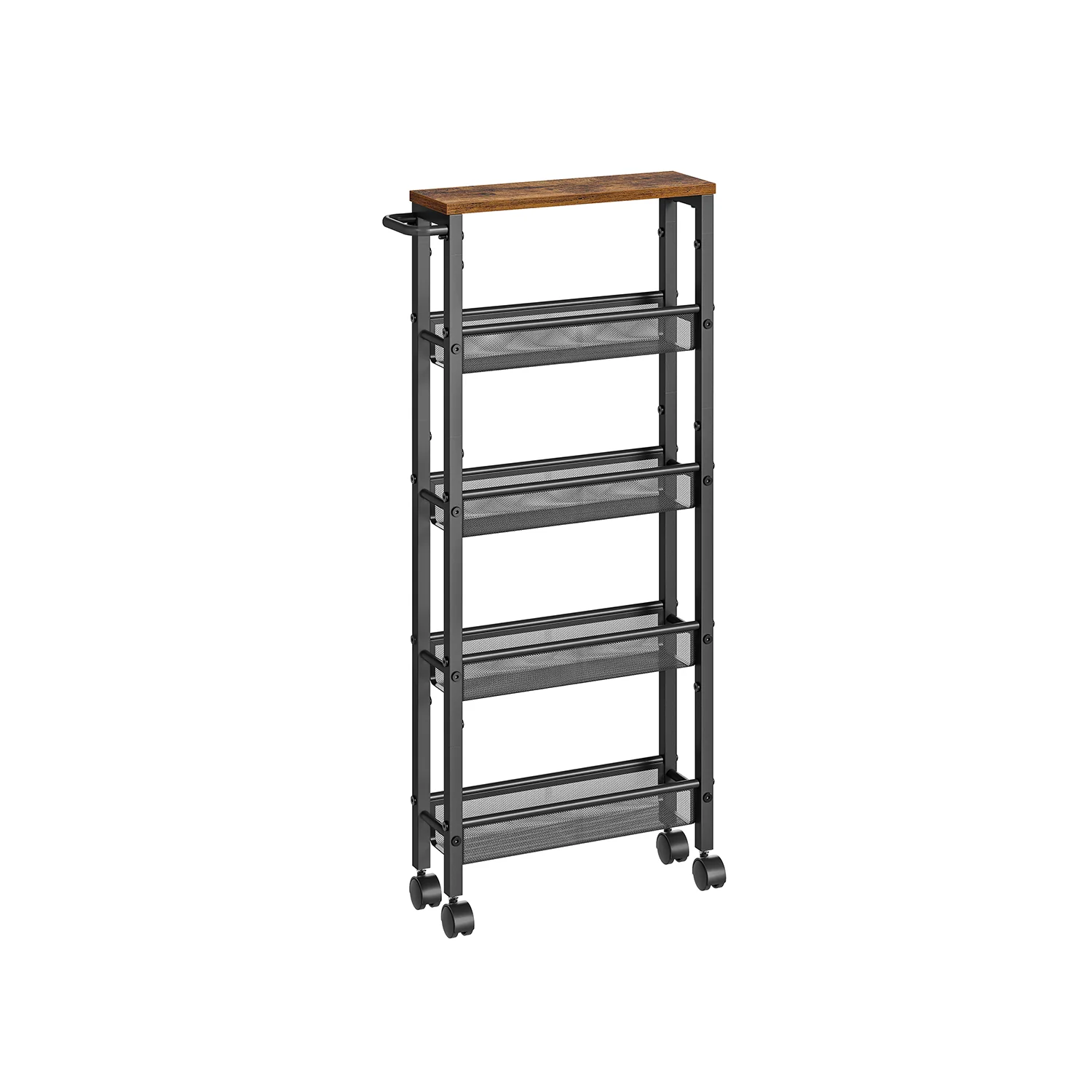Slim Rolling Cart with Handle - Image 7