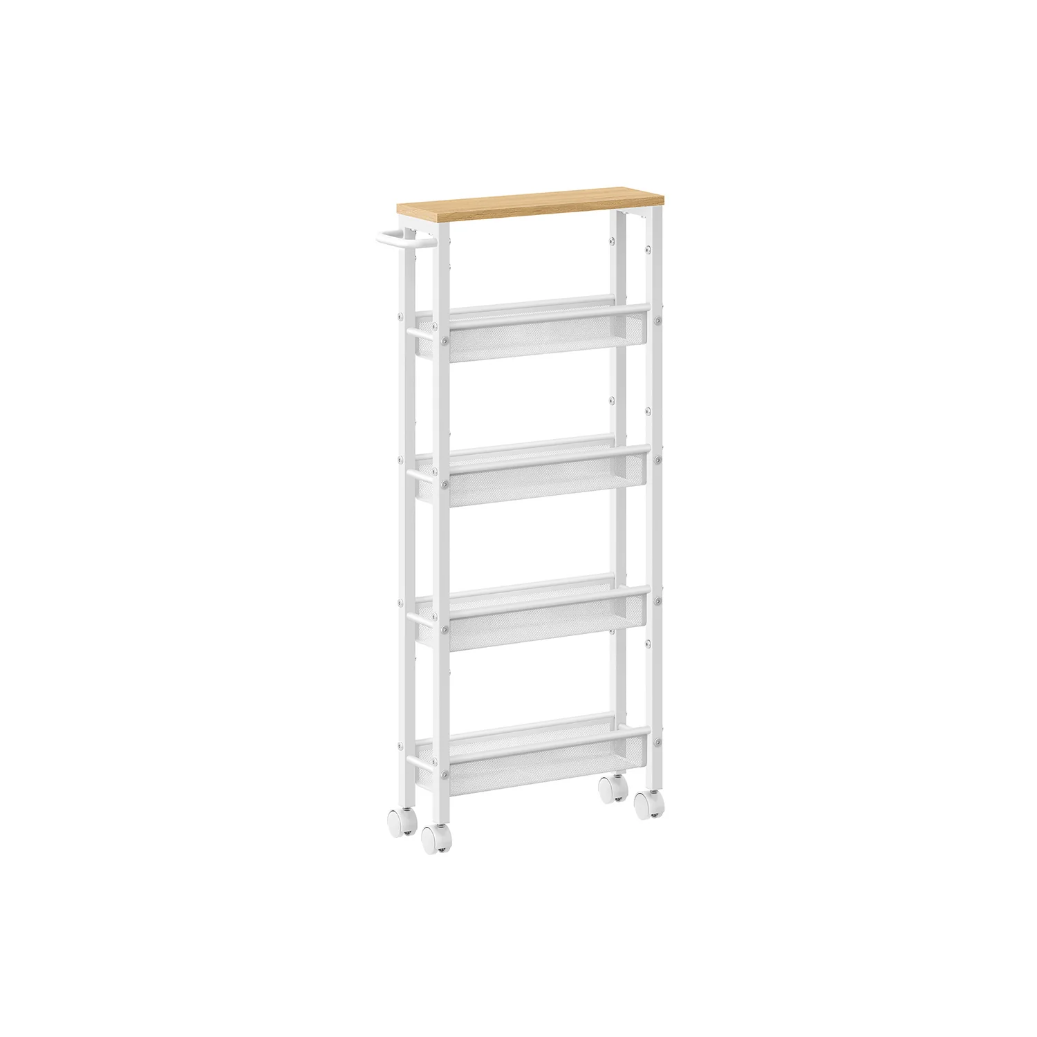 Slim Rolling Cart with Handle - Image 8