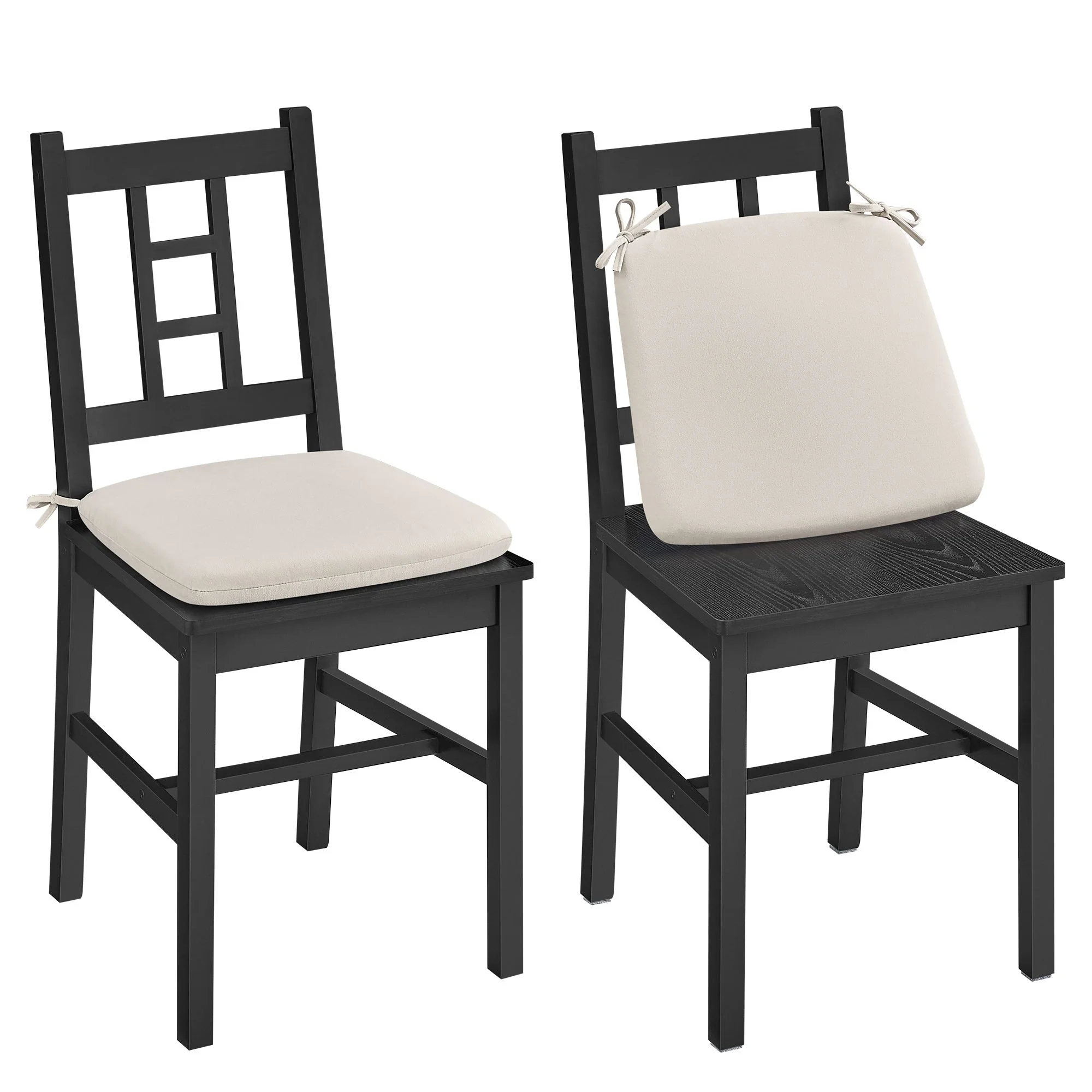 VASAGLE Dining Chairs, Set of 2, Kitchen and Dining Room Chairs, Dinner Chairs - Image 2