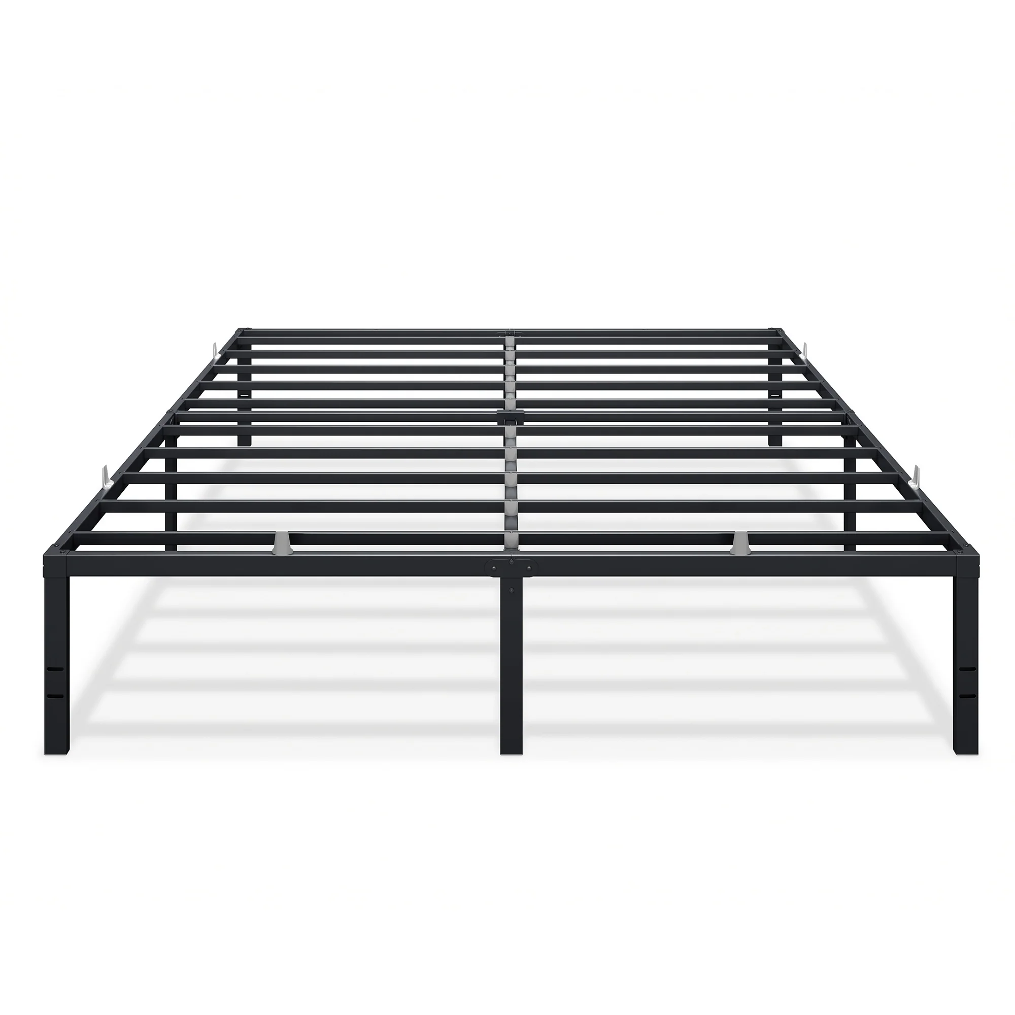 Heavy duty metal bed frame with underbed storage - Image 4